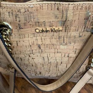 Calvin Klein Cork Handbag